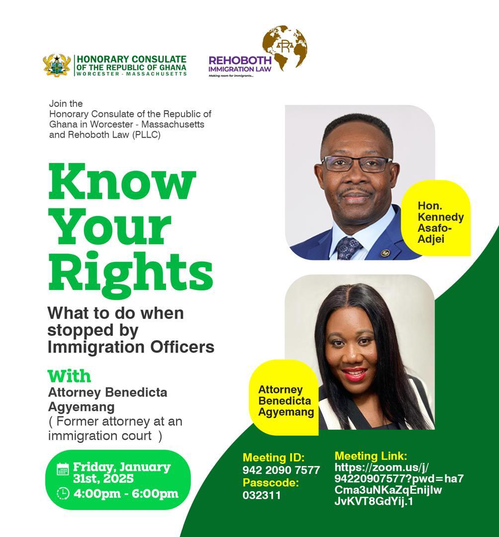 Town Hall Meeting: What To Do When Stopped By Immigration Officers